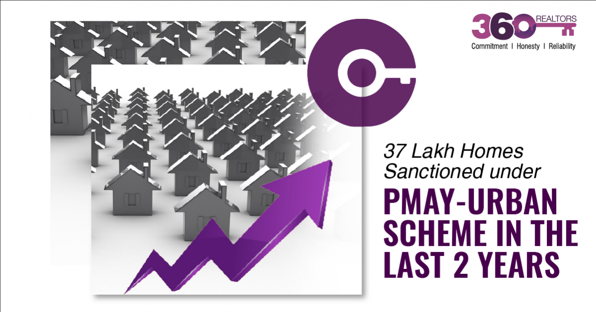 More than 37 Lakh Homes Sanctioned Under PMAY-Urban Scheme in the Last Two Years